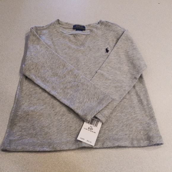 Polo Ralph Lauren Other - NWT Gray Polo T-shirt 3-T